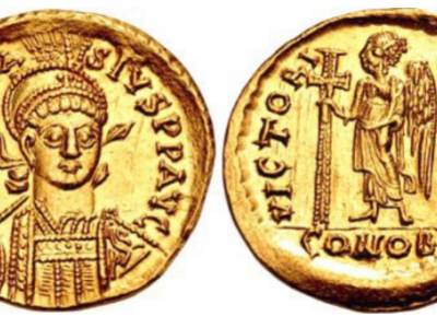 拜占庭錢幣上的帝王肖像