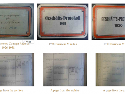 Historical Materials on Republic of China Coinage from the Original Archives of the Vienna Mint